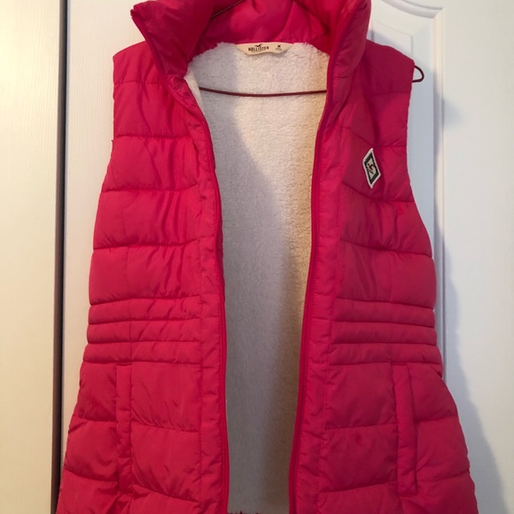 Hollister Pink puffer vest - Picture 5 of 5